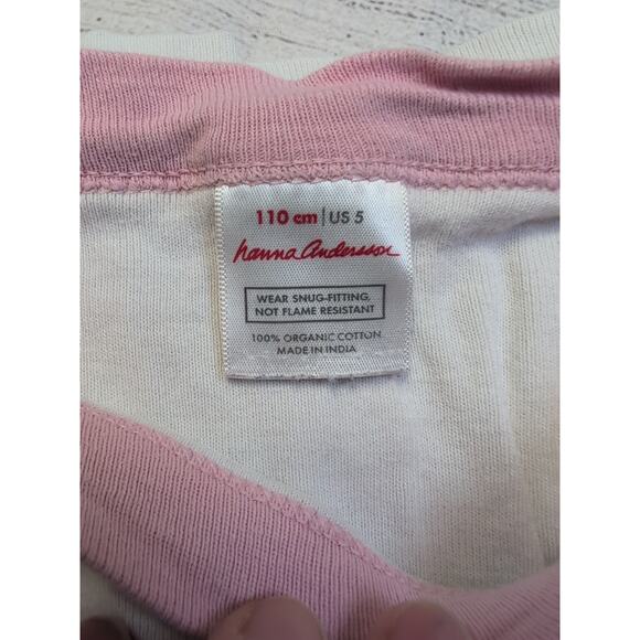 5 Hanna Andersson Rainbow Long John Pajamas - Picture 7 of 9